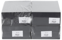 MONTEGRAPPA: Alexander Hamilton Black Resin and Vermeil Limited Edition Fountain Pen [and] Rollerball and Cream Resin and Vermeil Limited Edition Fountain Pen and Rollerball * Lot of Four Pens *SEALED