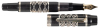 FERRARI DA VARESE: Aethra Ebony Wood and Sterling Silver Limited Edition Fountain Pen