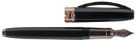 VISCONTI: Michelangelo Nero Black Rose Gold Fountain Pen