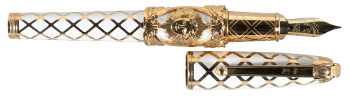DUPONT: Versailles Chinese Lacquer and Gold Filigree Limited Edition Fountain Pen