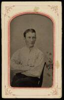 Tintype inscribed and dated by the photographer