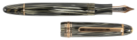 MONTBLANC: No. 142 Masterpiece Grey-Green Striated Fountain Pen