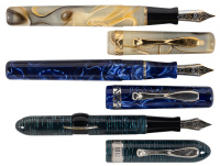 VISCONTI: Lot of Three Fountain Pens