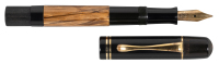 PELIKAN: No. 101 Fountain Pen, Golden Brown Marble Barrel Band
