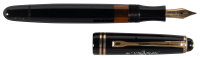 MONTBLANC: No. 242 G Black Piston-Filler Fountain Pen