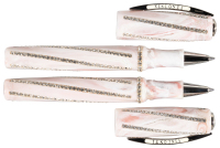 VISCONTI: Divina * Lot of Two Pink Rollerball Pens