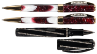 VISCONTI: Divina [and] Opera Elements * Lot of Three Rollerball Pens