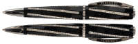 VISCONTI: Divina * Lot of Two Black Ballpoint Pens