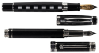 MONTEGRAPPA: Espressione Fountain Pen [and] WATERFORD: Kilberry Edge Fountain Pen * Lot of Two Pens