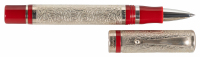 MONTEGRAPPA: Cosmopolitan Batik Sterling Silver Limited Edition Rollerball Pen