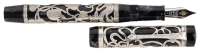 CONWAY STEWART: Wembley Graphite Limited Edition Fountain Pen, Henry Simpole Overlay