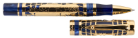MONTEGRAPPA: Euro 2002 Vermeil Overlay Limited Edition Rollerball Pen