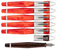 STIPULA: Pinocchio Fountain Pens * Lot of Six