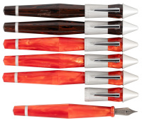 STIPULA: Pinocchio Fountain Pens * Lot of Six