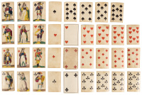 Set of Erotic French translucent playing cards