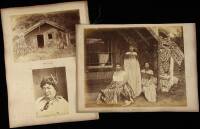 8 photos of Maori peoples, art, and scenes