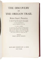 The Discovery of the Oregon Trail: Robert Stuart's Narratives of His Overland Trip Eastward from Astoria in 1812-13.