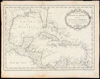 Carte du Golphe du Mexique et des Isles de l'Amerique pour Servir a l'Histoire Generale des Voyages