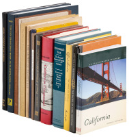 Group of books mainly about California printing