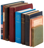 Group of reference books from the Gary Kurutz collection