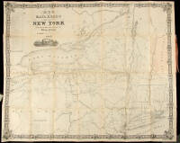 Maps of New York State Canals & Railroads (cover title)