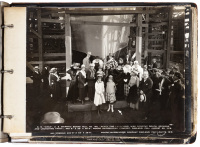 Photograph album of WWI shipbuilding in Oakland