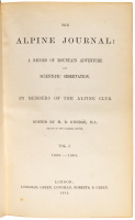 The Alpine Journal: A Record of Mountain Adventure and Scientific Observations by Members of the Alpine Club