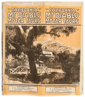 Mount Diablo, Historic Meridian Mountain, and Routes of Motor Highways to Summit