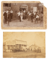 Two gelatin photographs of Ocala, Florida