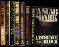 Seven novels by Lawrence Block