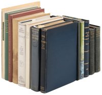 Shelf of books relating to Oregon