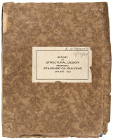 Report of Structural Design Proposed Standard Oil Company Building
