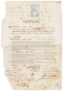 Contrato for emancipated Black slave