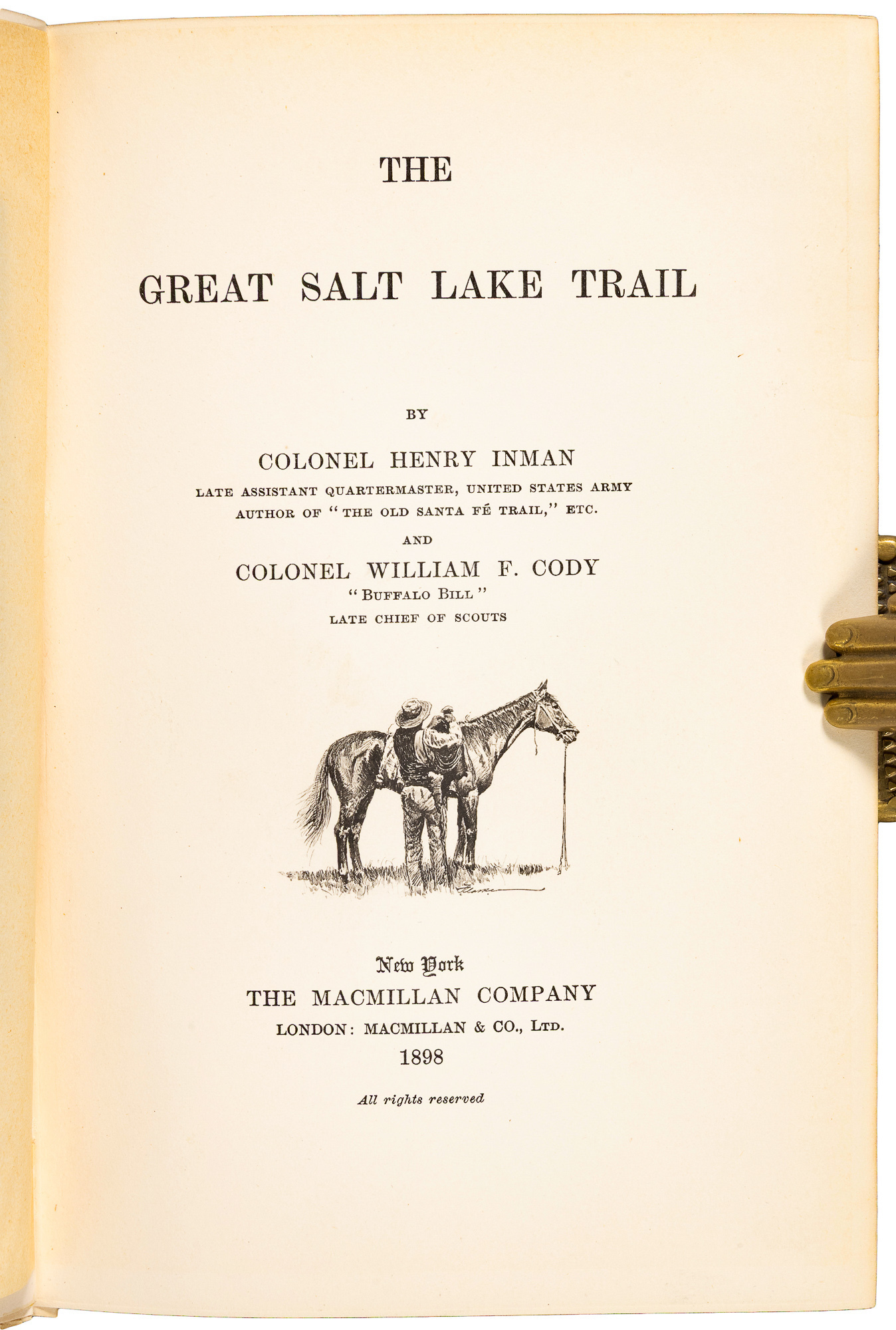 Two inscribed volumes by Henry Inman