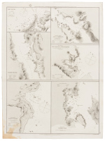 Plans on the W. Coast of Patagonia, South America, Surveyed by Lieut. Skyring & J. Kirke...1829