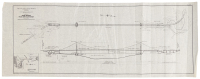 The Golden Gate Bridge...Main Bridge Plan and Elevation - plate from Project Report of Chief Engineer