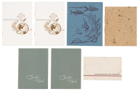 Seven Robert Frost Christmas Greetings from Spiral Press