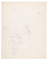 Untitled sketch, signed