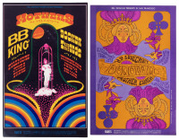 Two Bill Graham Posters for shows at the Fillmore and Winterland