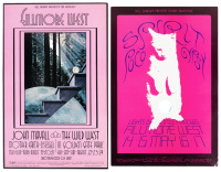 Two 1969 David Singer posters for Bill Graham