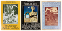 Three 1970 David Singer posters for Bill Graham