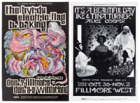 Two Bonnie MacLean posters for Bill Graham