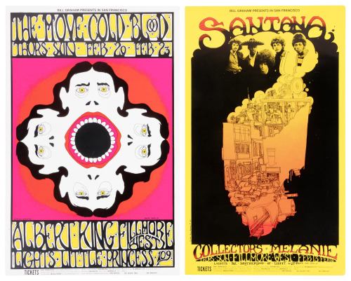 Two 1969 Greg Irons posters for Bill Graham