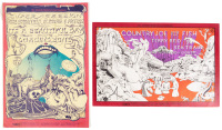 Two 1968 Lee Conklin posters for Bill Graham