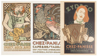 Three Chez Panisse Anniversary Posters