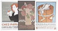 Three Chez Panisse Posters by David Goines