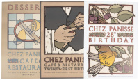 Three Chez Panisse Posters by David Goines
