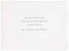 Holiday card with original Ansel Adams photograph - 2