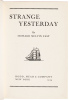 Strange Yesterday - 5