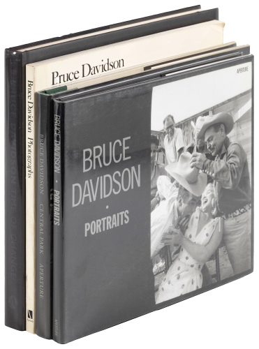 Four photography monographs by Bruce Davidson